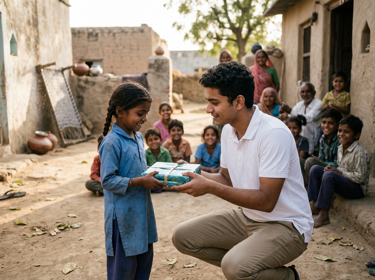 School Garment Distribution Drive