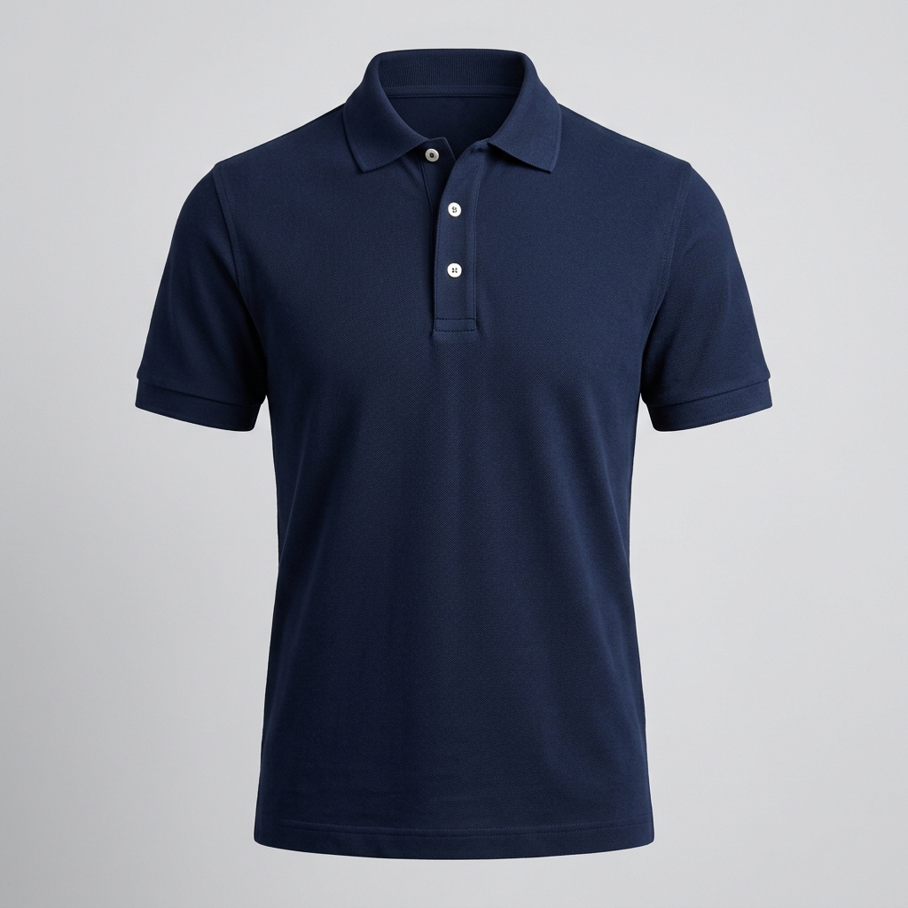 SHIFU Executive Navy Blue Polo T-Shirt