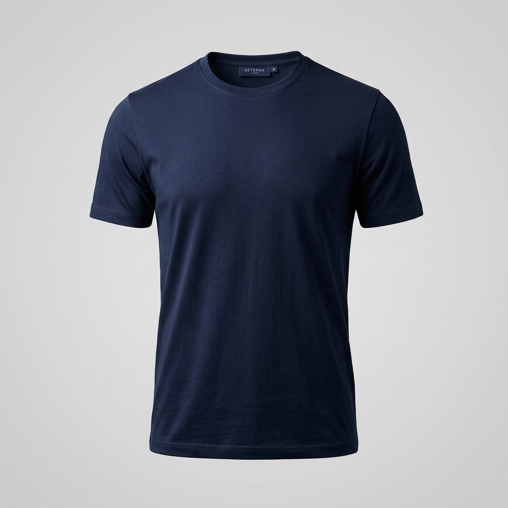 SHIFU Signature Navy Round Neck T-Shirt